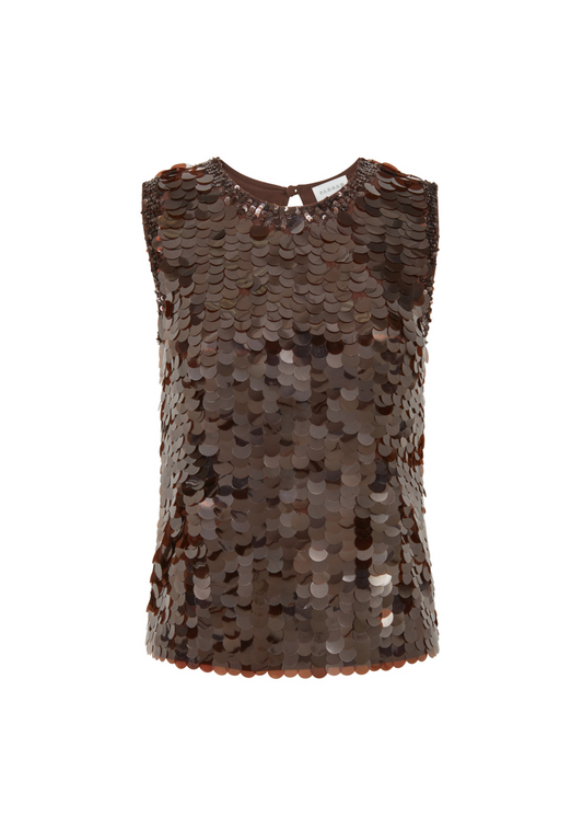 Full Sequins Blouse