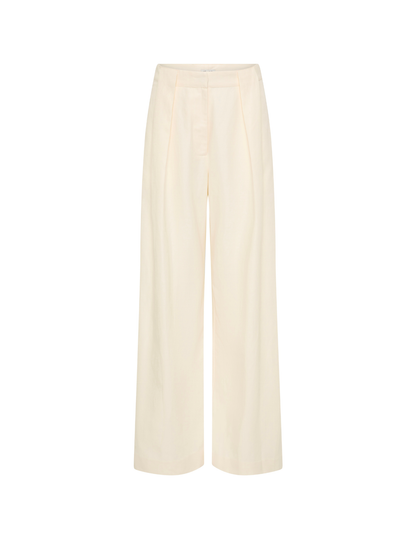 Pleat Loop Pants | Ivory