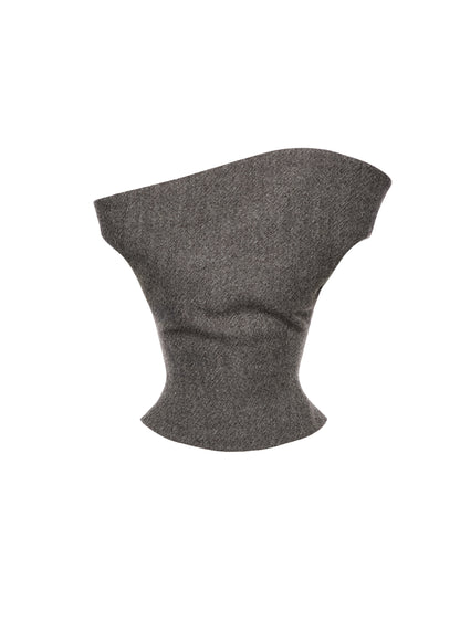 Petal Wool Top in Grey