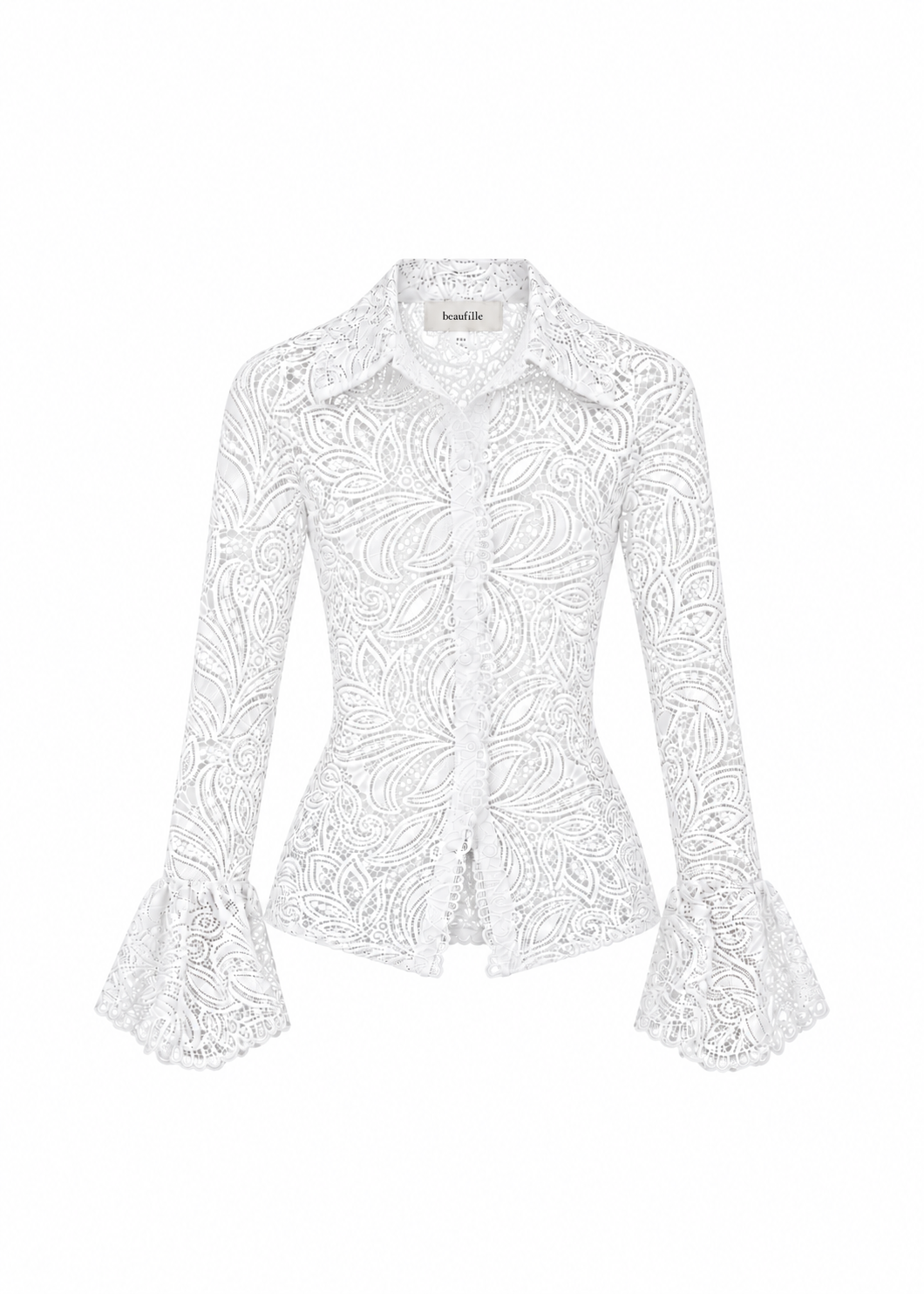 Lucienne Blouse in White