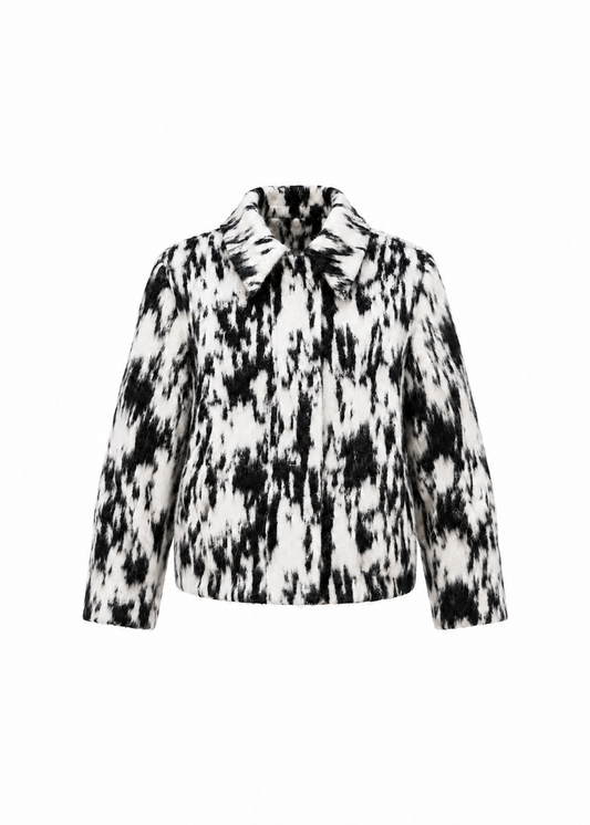 Avro Jacket in Black and White