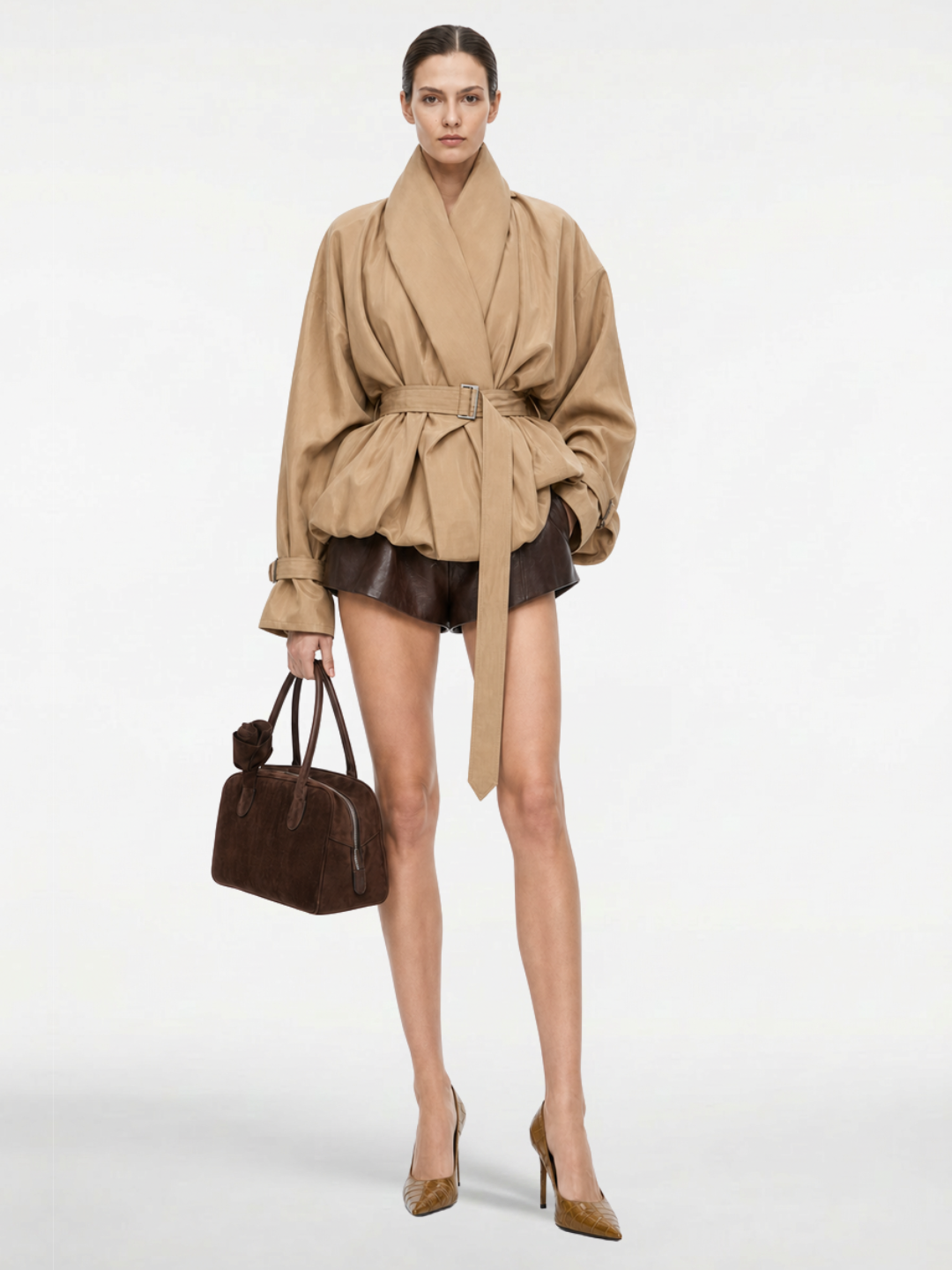 Tailored Linen-Blend Jacket