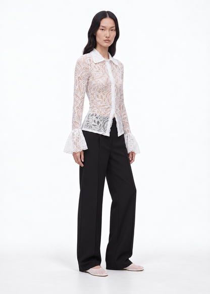 Lucienne Blouse in White