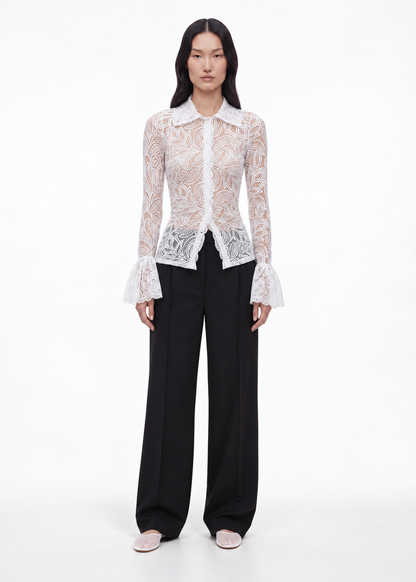 Lucienne Blouse in White