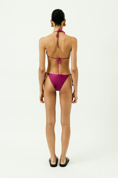 Solid Triangle Bikini Top