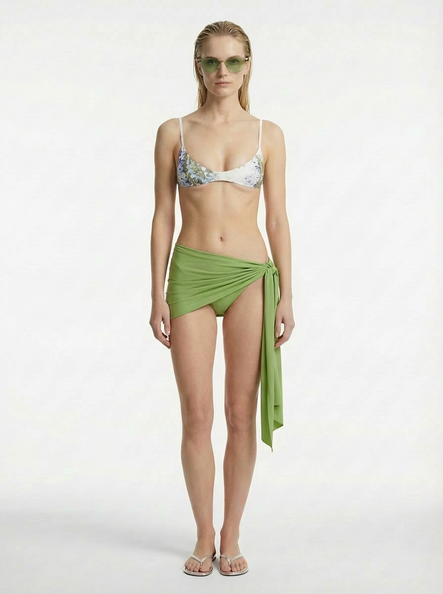 Pareo Wrap Lycra Skirt