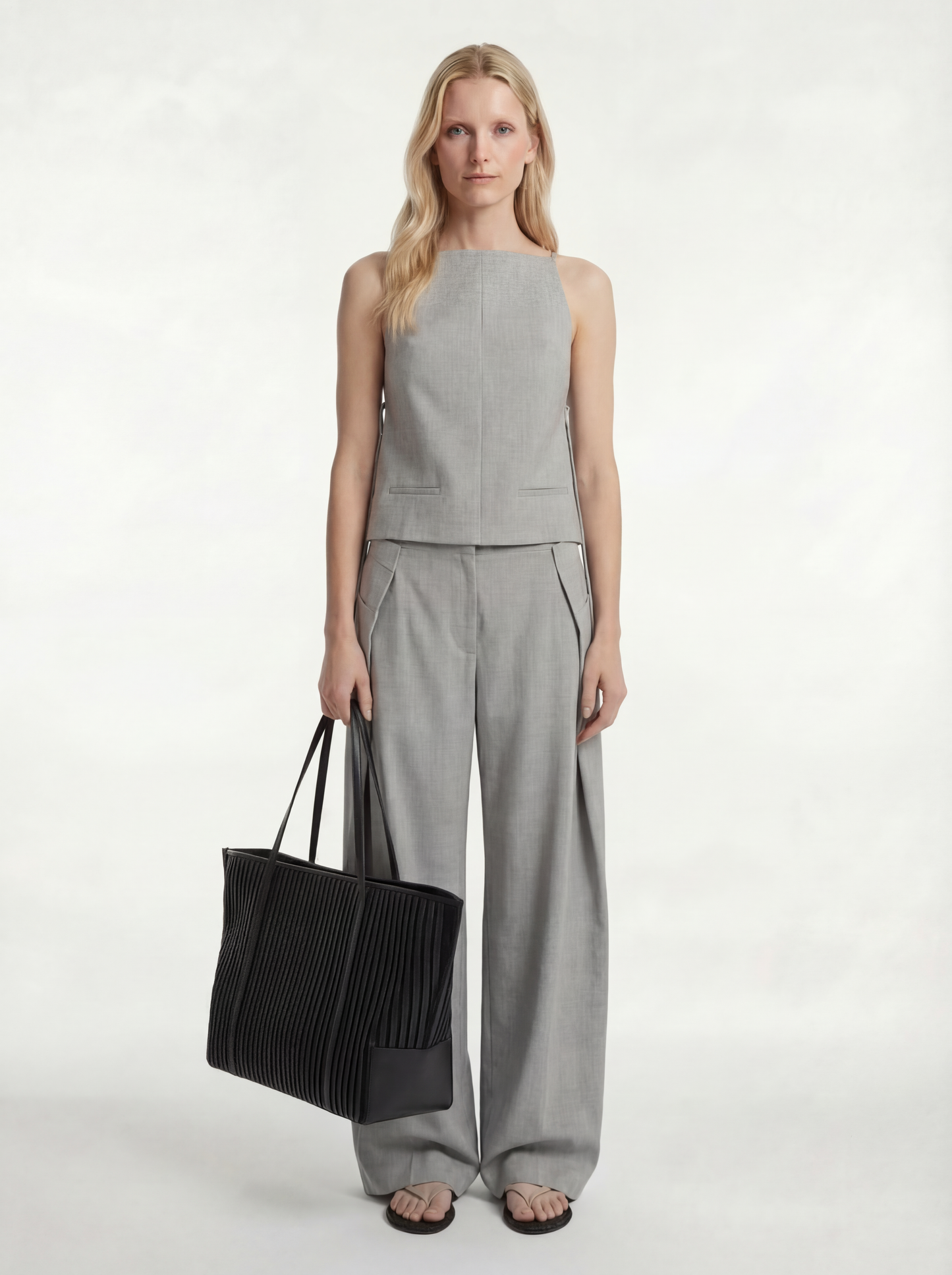 Square Side Tie Top