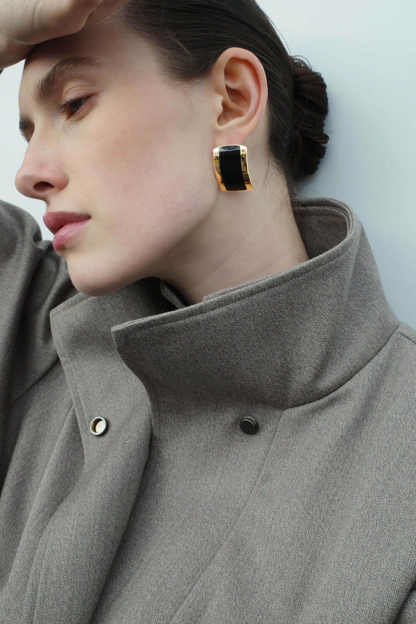 Eclipse Earrings in Gold