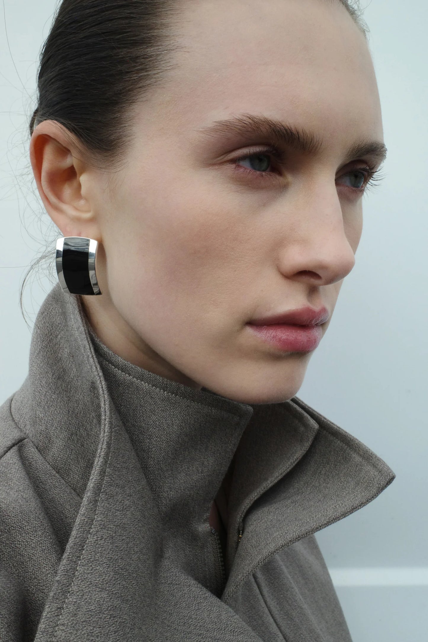 Eclipse Earrings in Silver