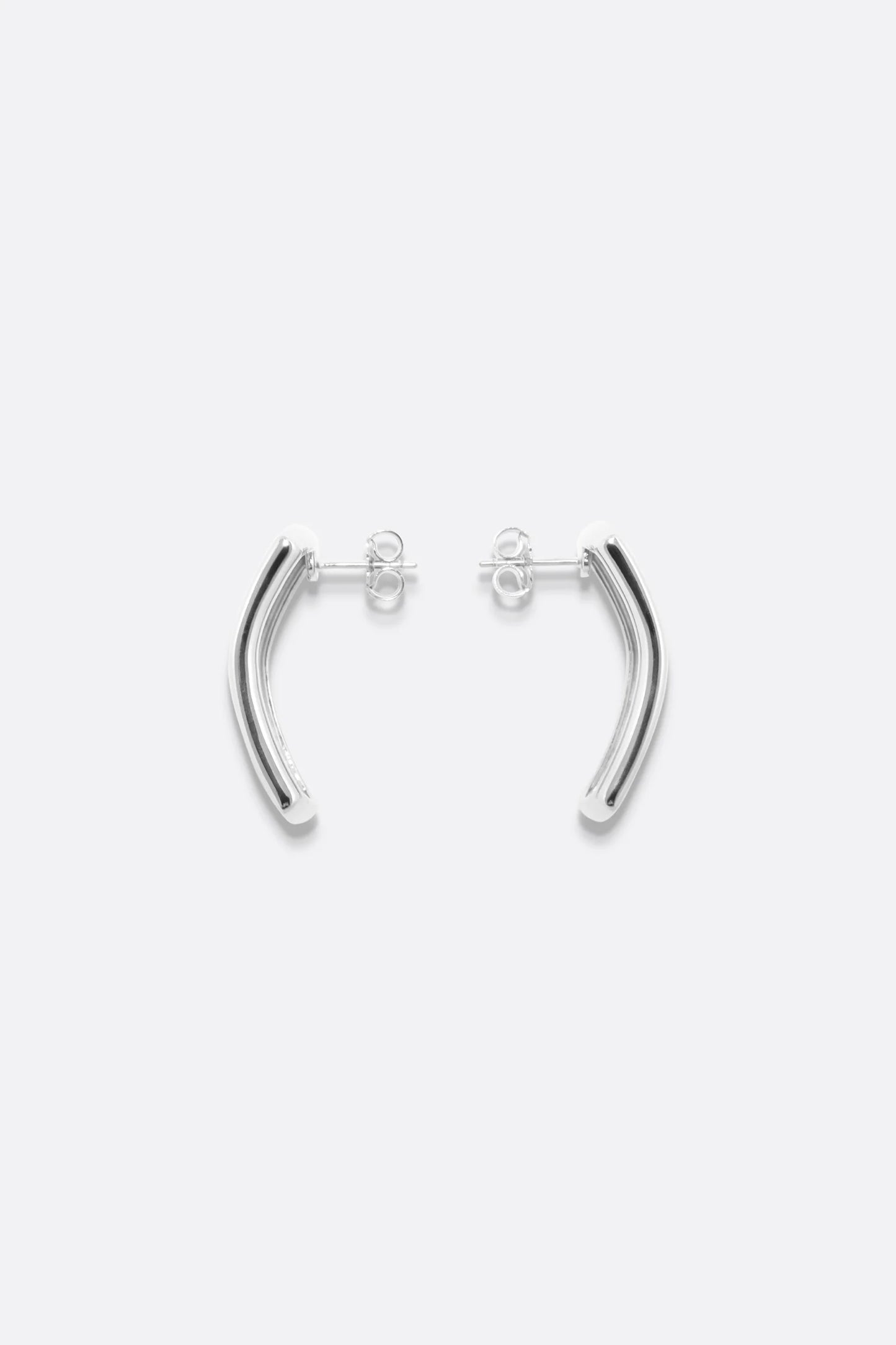 Eclipse Earrings in Silver