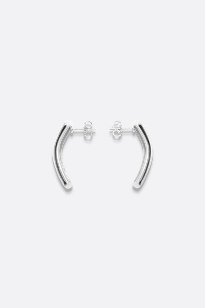 Eclipse Earrings in Silver