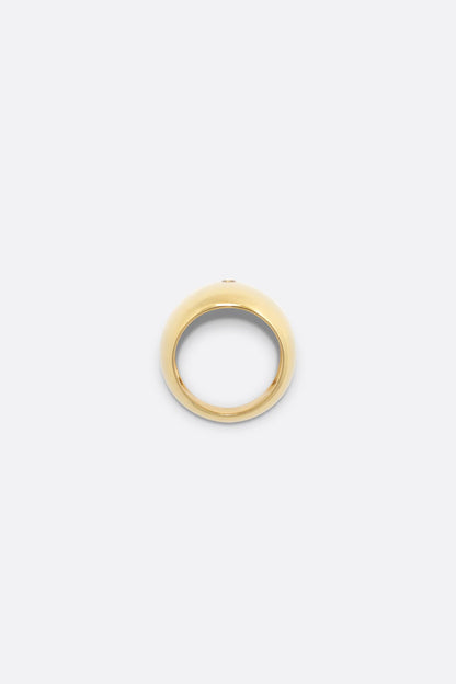 Fold Topaz Ring in Gold