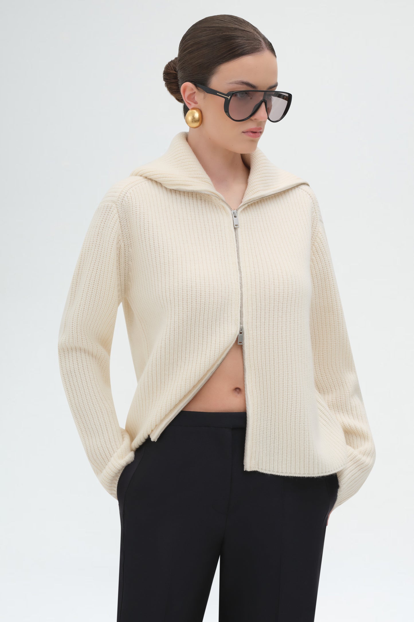 Archie Cashmere Blend Cardigan
