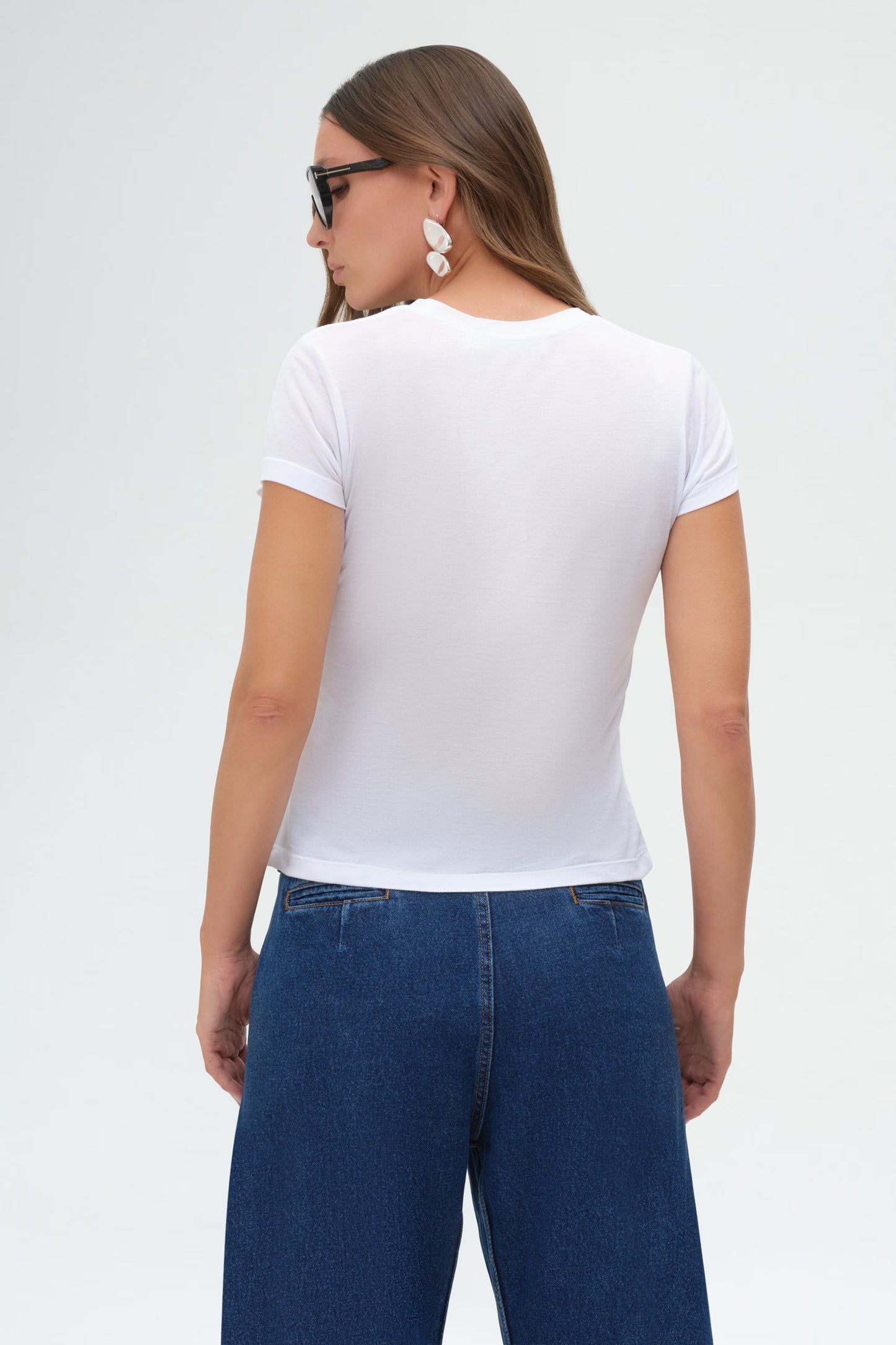 Baby Tee | White