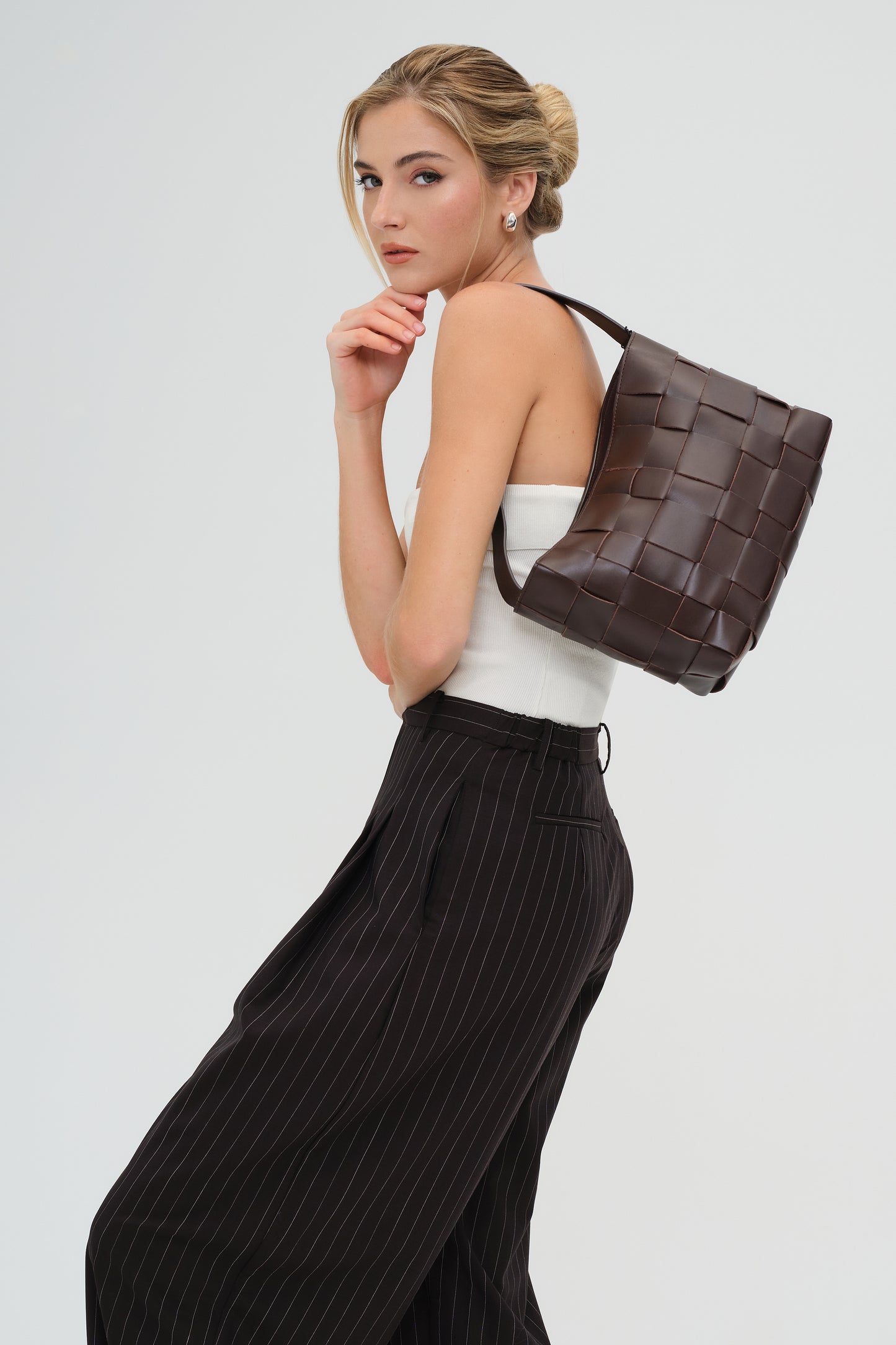 Woven Mini Tote