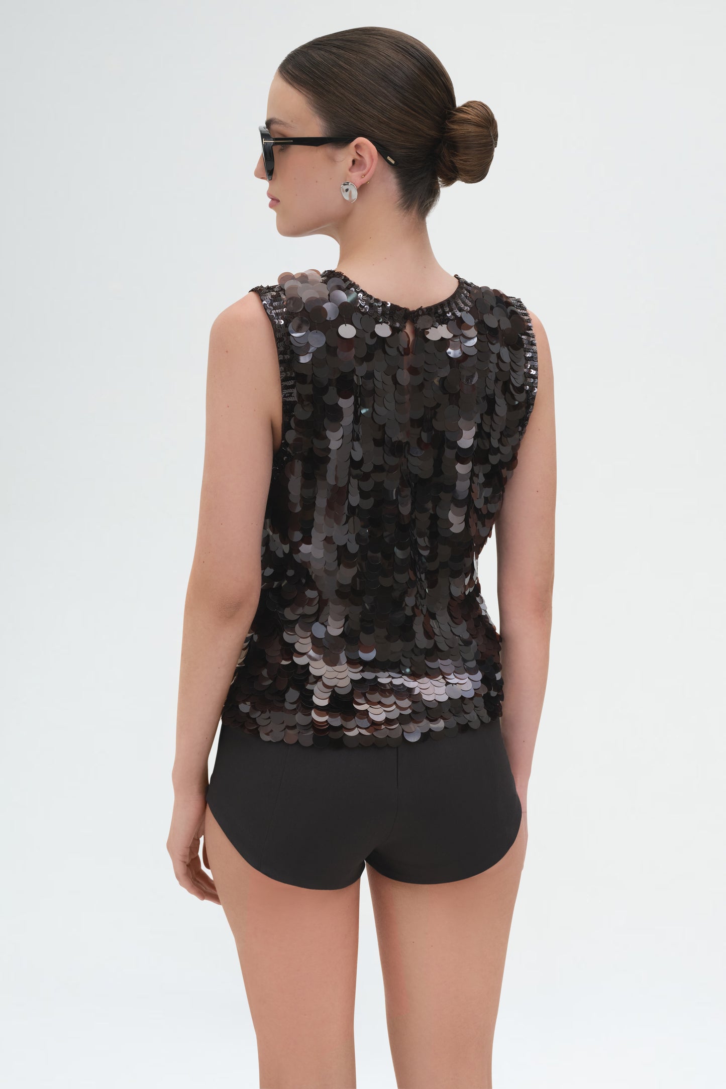 Full Sequins Blouse