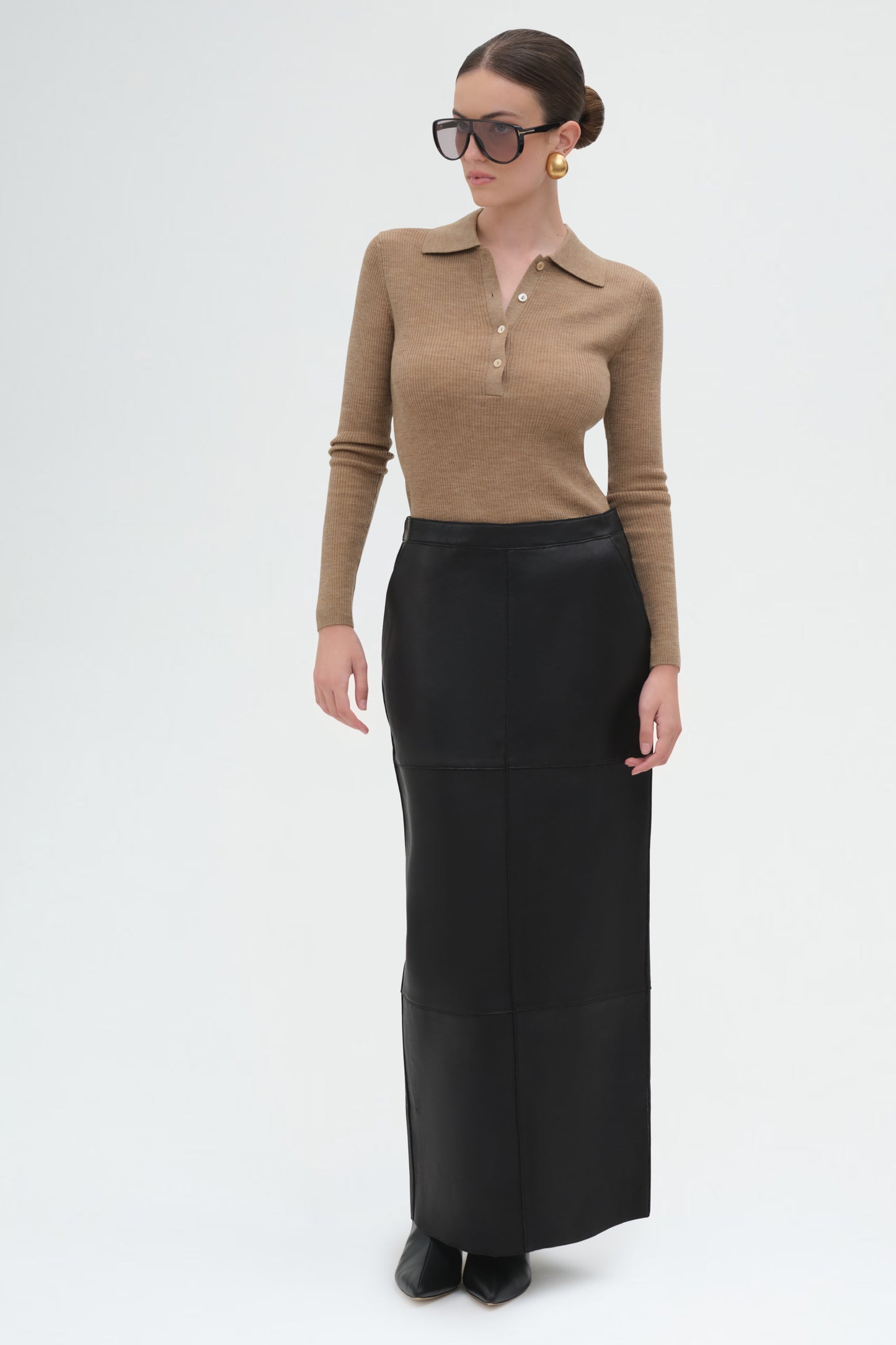 Leather Skirt