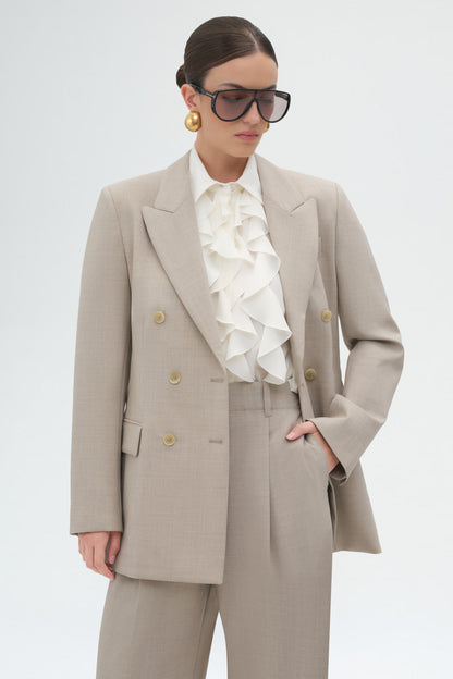 Double-Breasted Blazer
