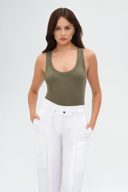 Emma Ribbed Tank Top