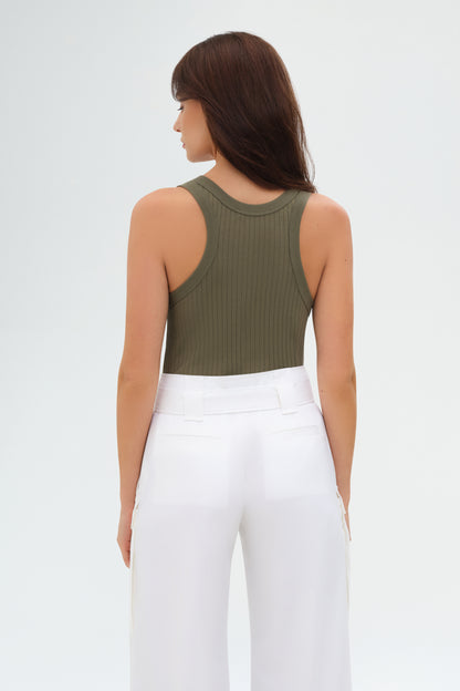 Emma Ribbed Tank Top