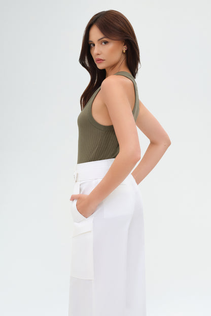 Emma Ribbed Tank Top