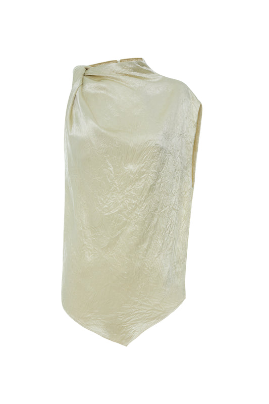 Twist Shoulder Top | Pistachio