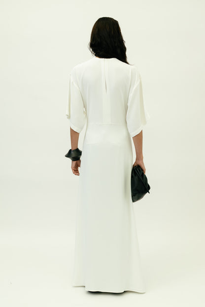 Drew Dress in White