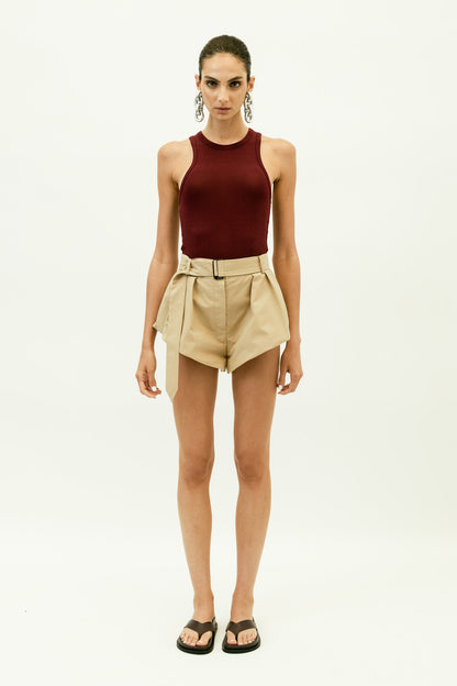 Jersey Tank in Currant