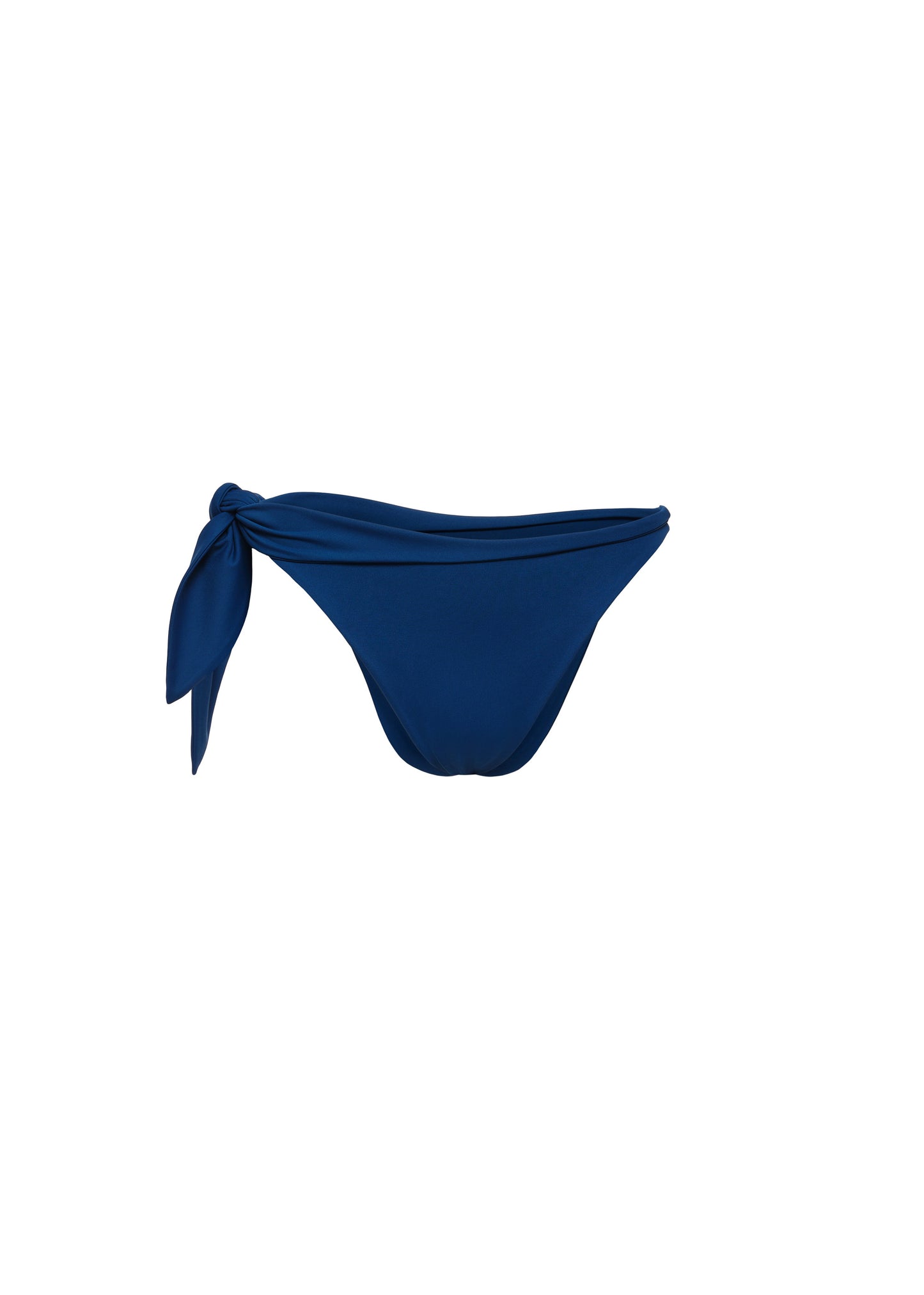 Tie-Side Bikini Bottom in Blue