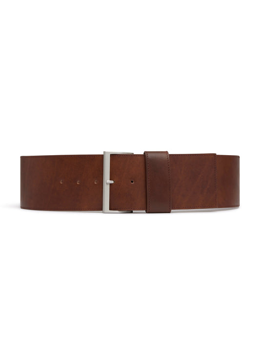 Wide Classic Belt | Chestnut