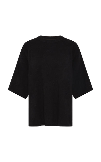 Cashmere Copain Tee | Black