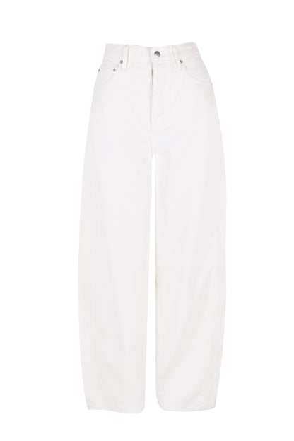 Mid Rise Balloon Jeans