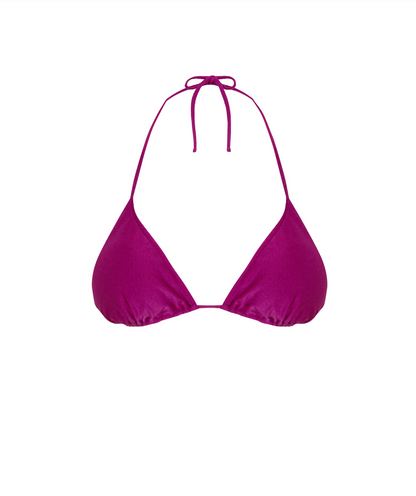 Solid Triangle Bikini Top