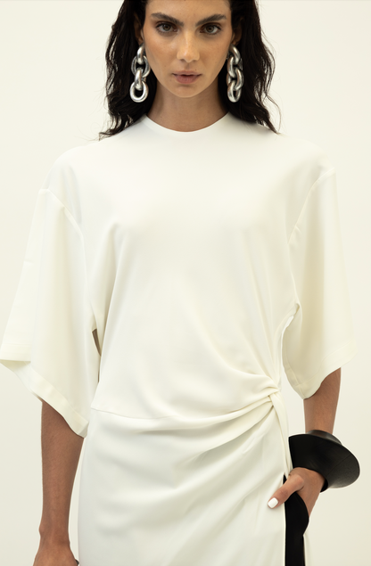 Drew Dress in White