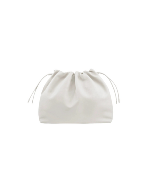 Alexandra Drawstring in White