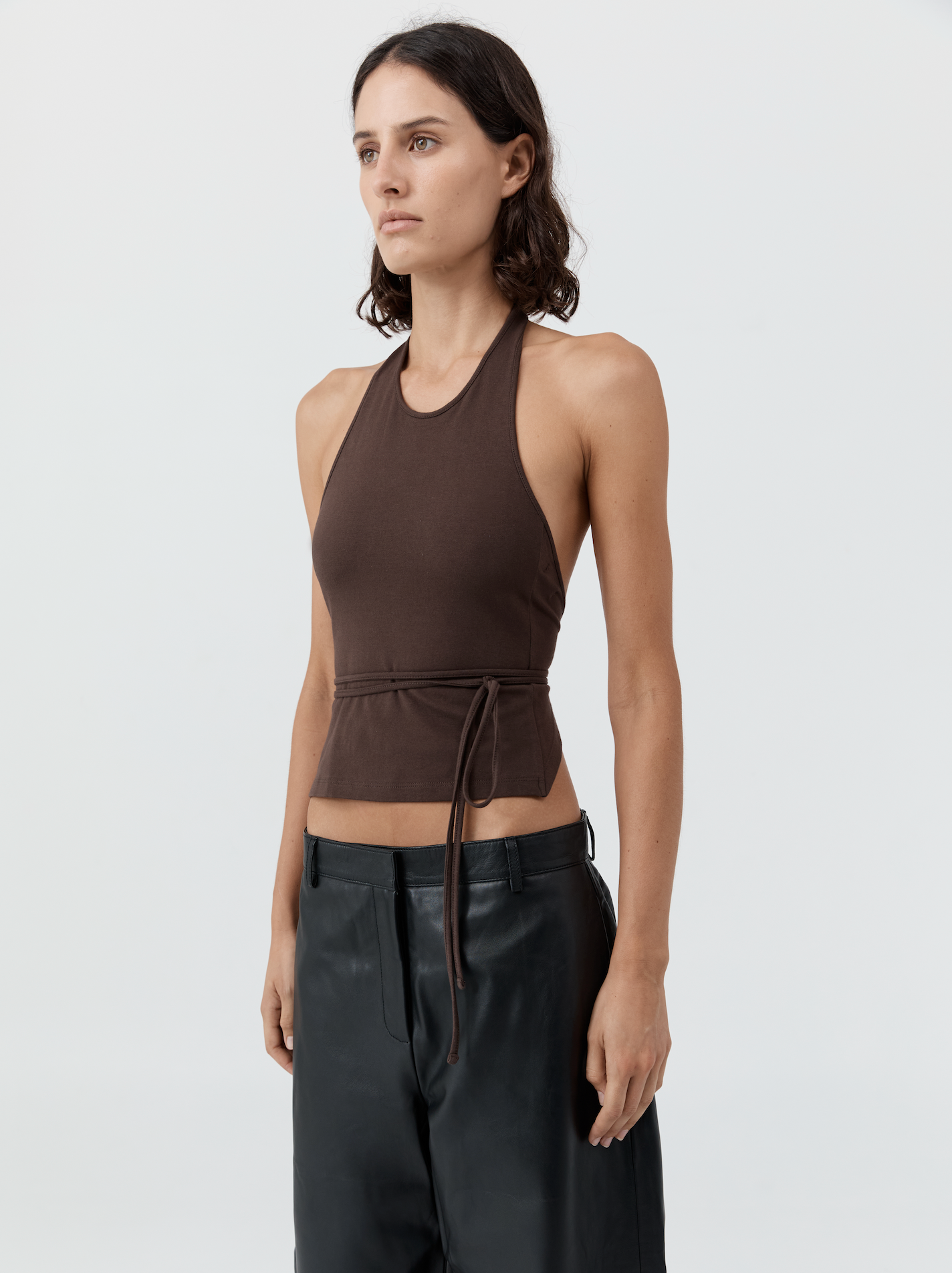 Soft Jersey Halter Top