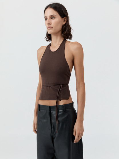 Soft Jersey Halter Top