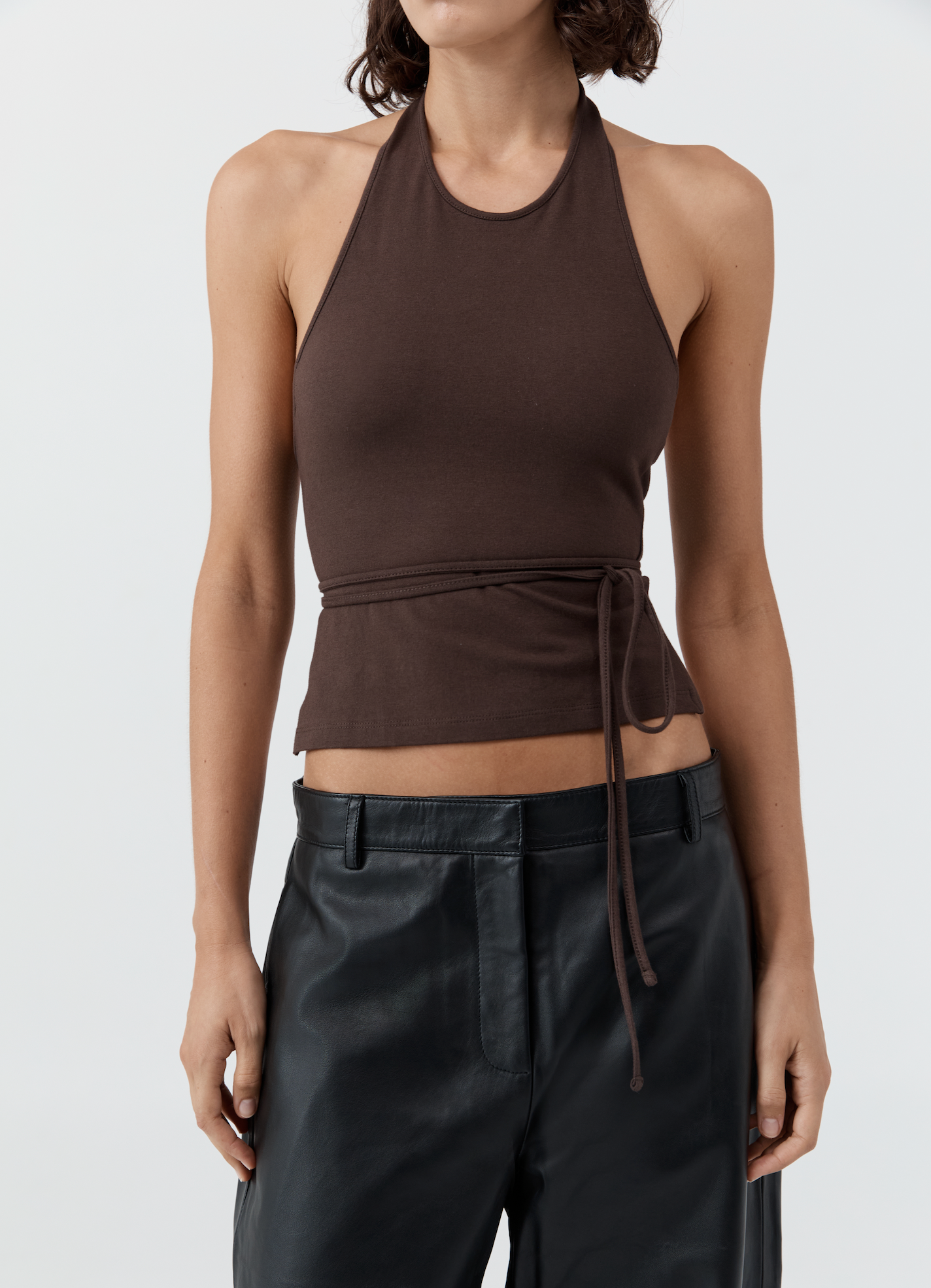 Soft Jersey Halter Top