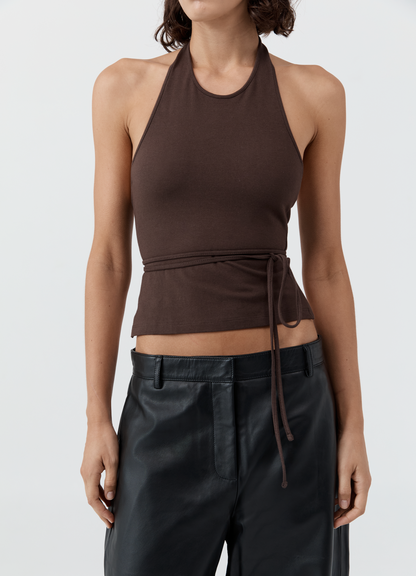 Soft Jersey Halter Top