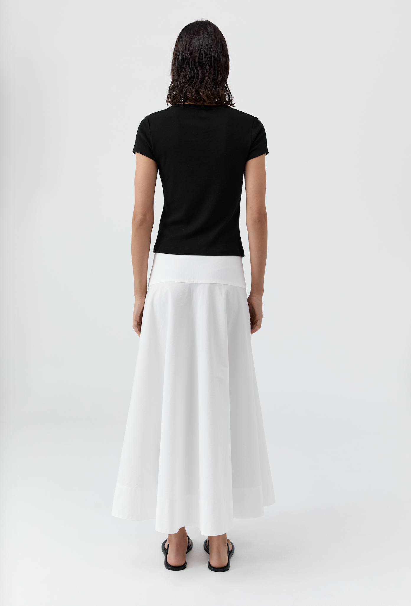 Cotton Circle Hem Skirt