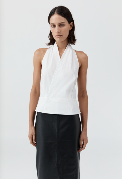 Halter Wrap top