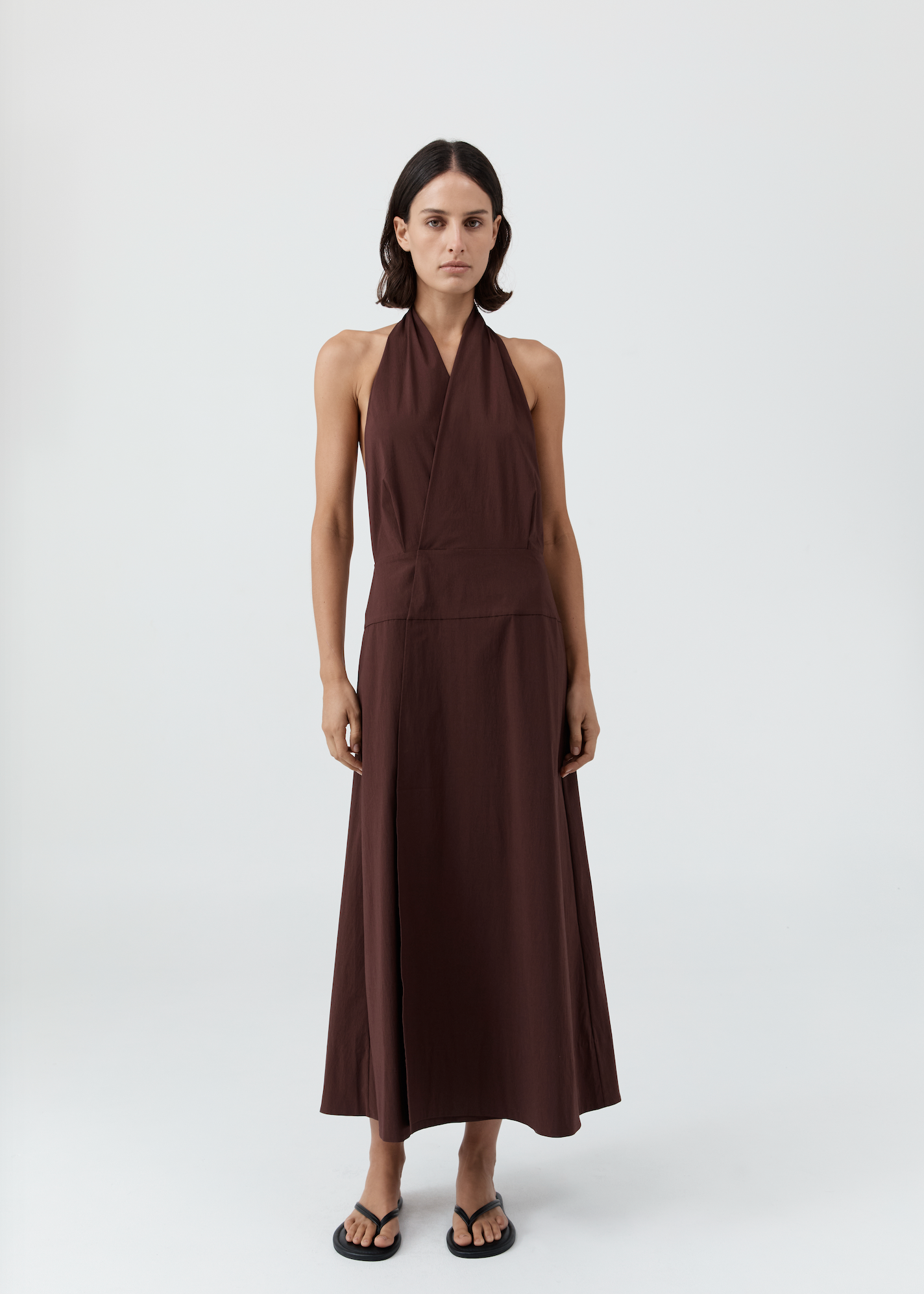 Halter Wrap Dress
