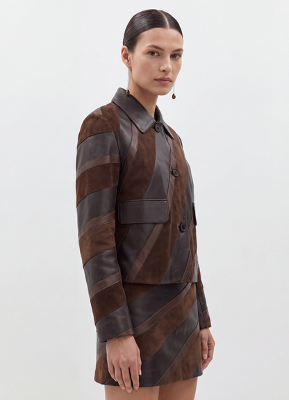 P.A.R.O.S.H Two-tone Jacket, view 3