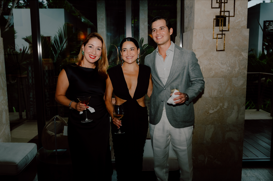 Guests at the evening