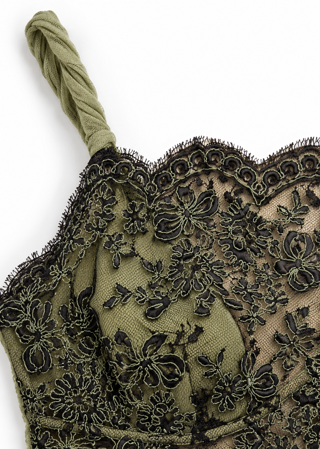Aluna Lace Draped Top