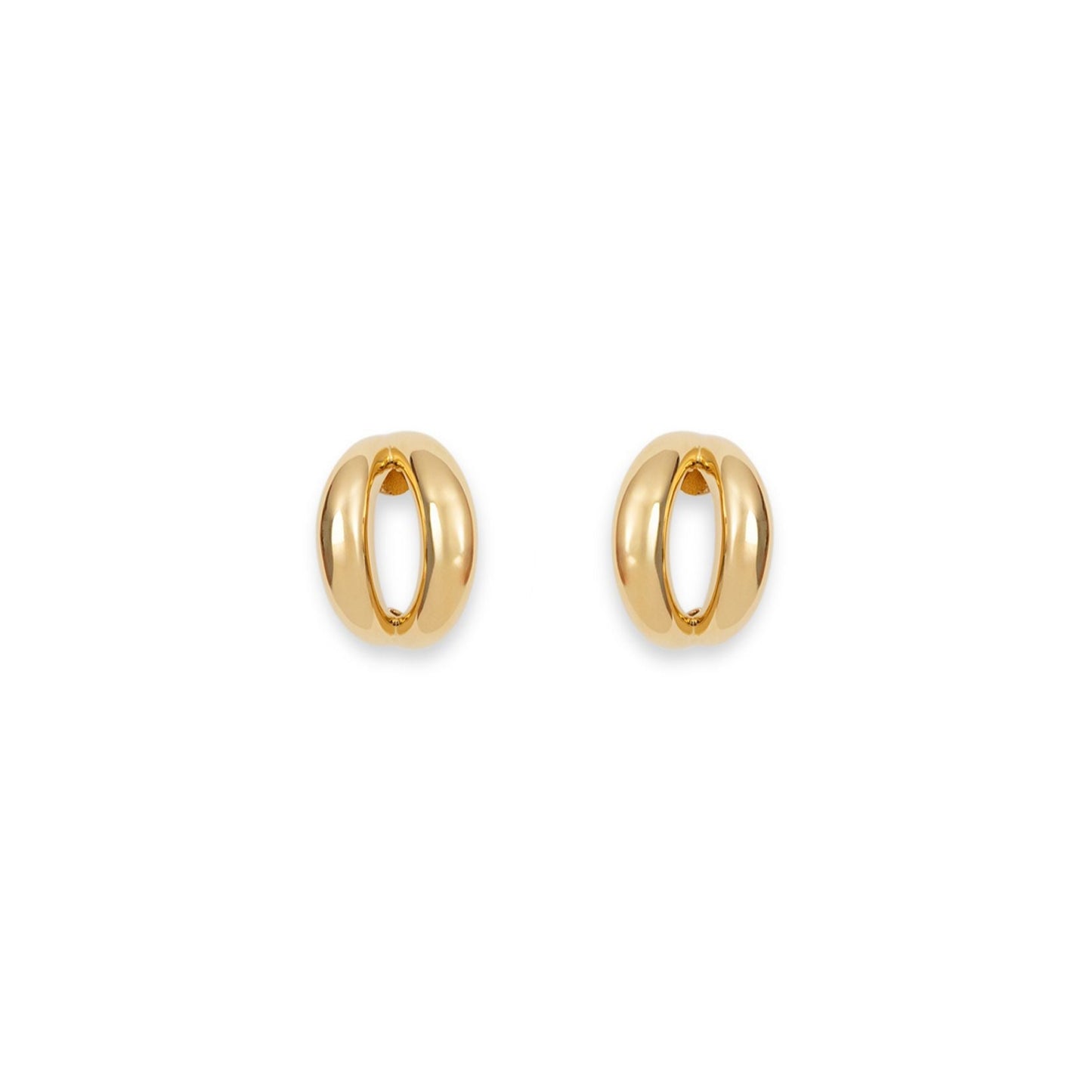 Via Earrings in Gold