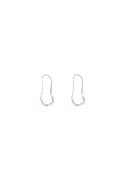 Voyage Hoops in Silver