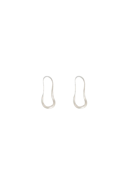 Voyage Hoops in Silver