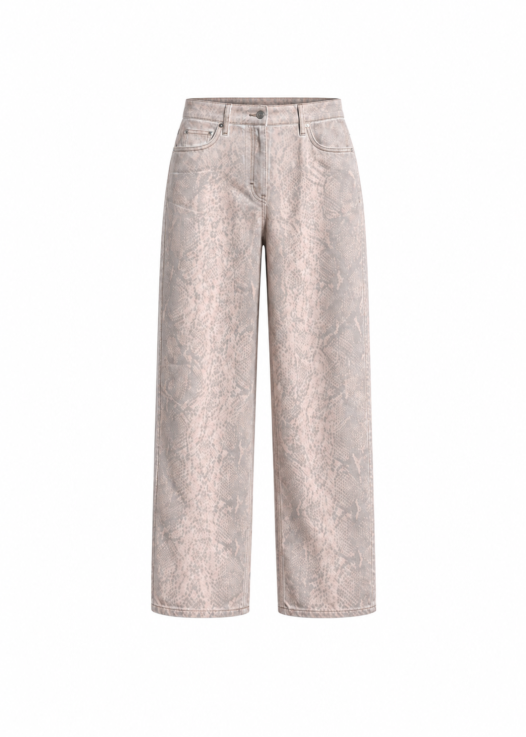 Mamba Python Print Jeans