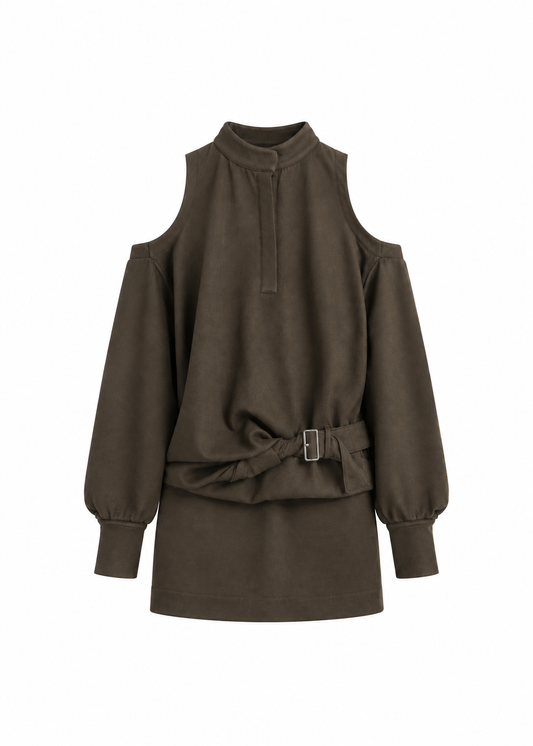 Melva Belted Mini Dress